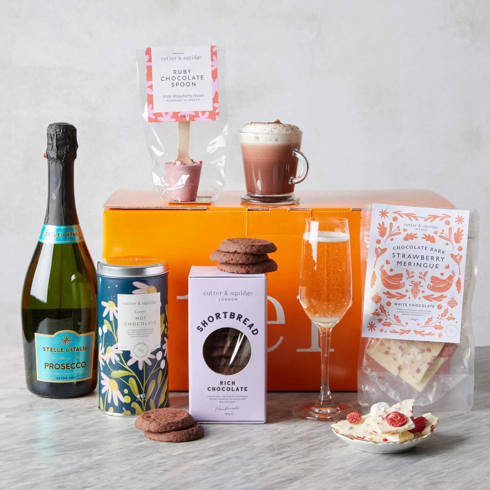 Mini Chocolate Lover Hamper with Prosecco