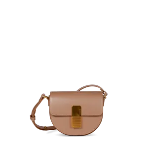 Mini Sully Gold Edition - Cuir Box Taupe