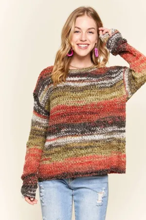 Multi Color Comfy Sweater