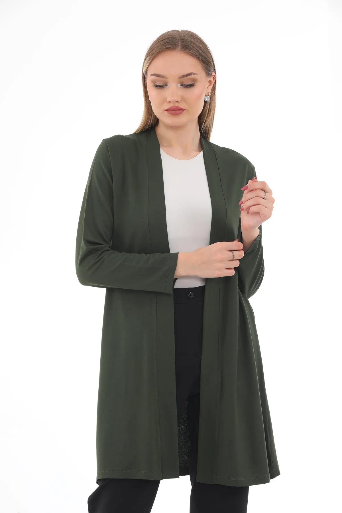 N&C 52206 Cardigan Khaki