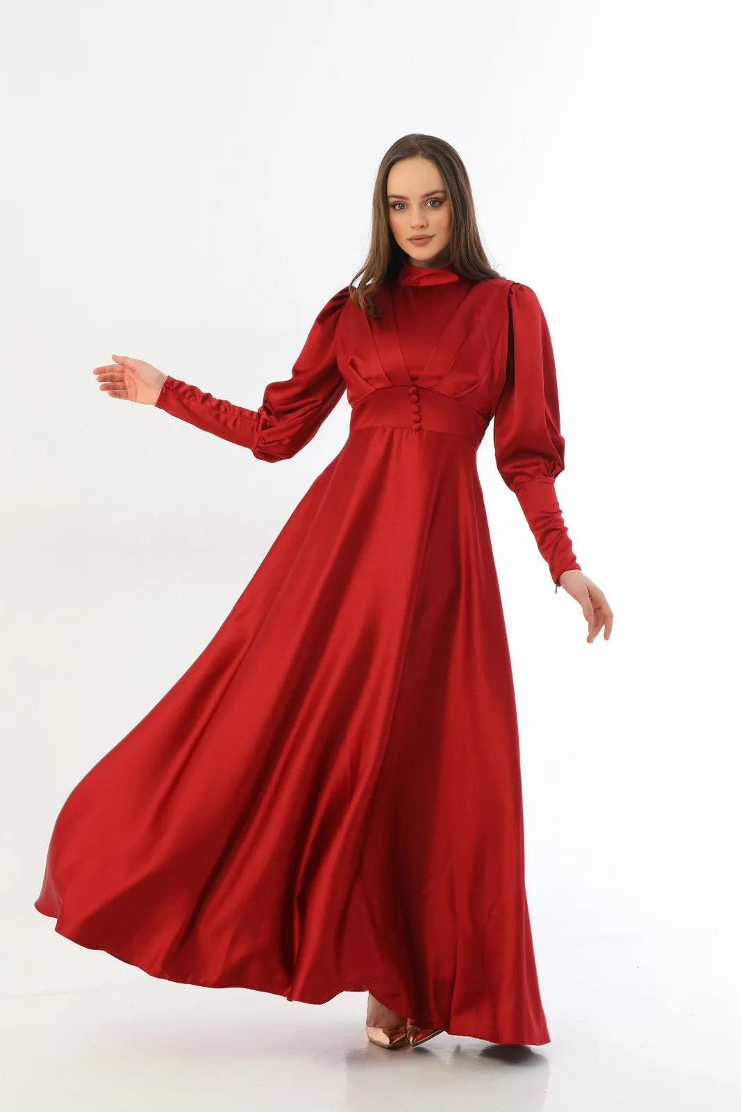 N&C Avery Dress Red