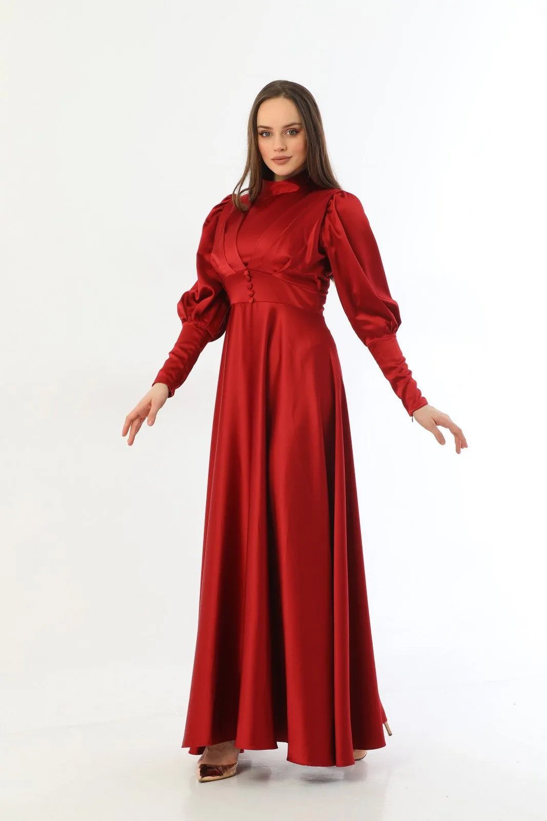 N&C Avery Dress Red