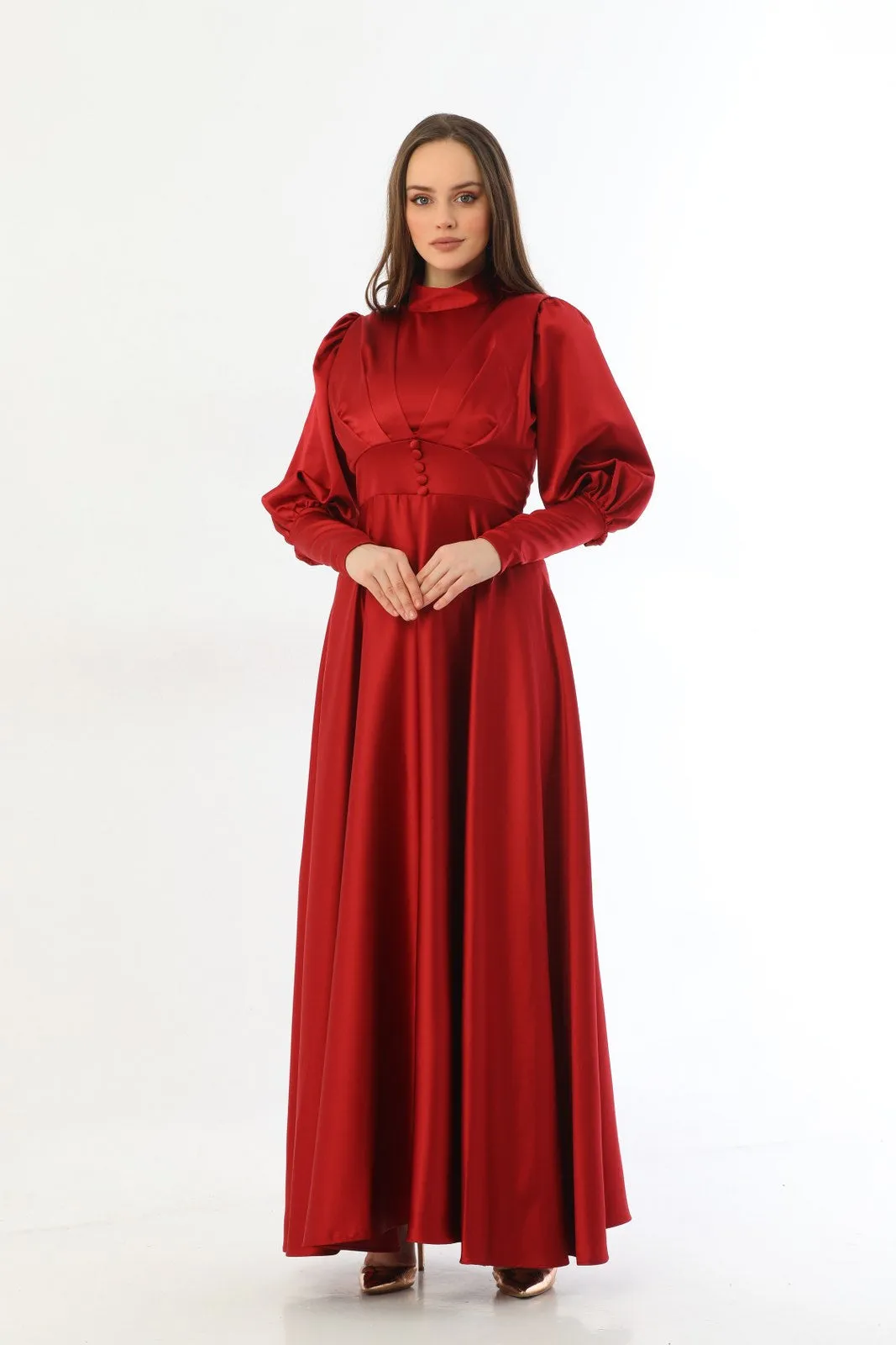 N&C Avery Dress Red