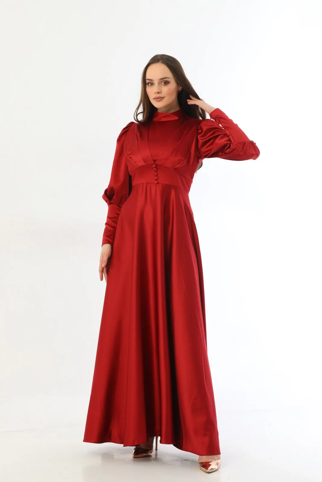 N&C Avery Dress Red