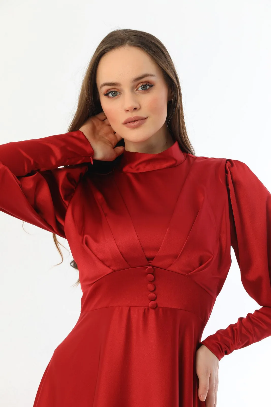 N&C Avery Dress Red