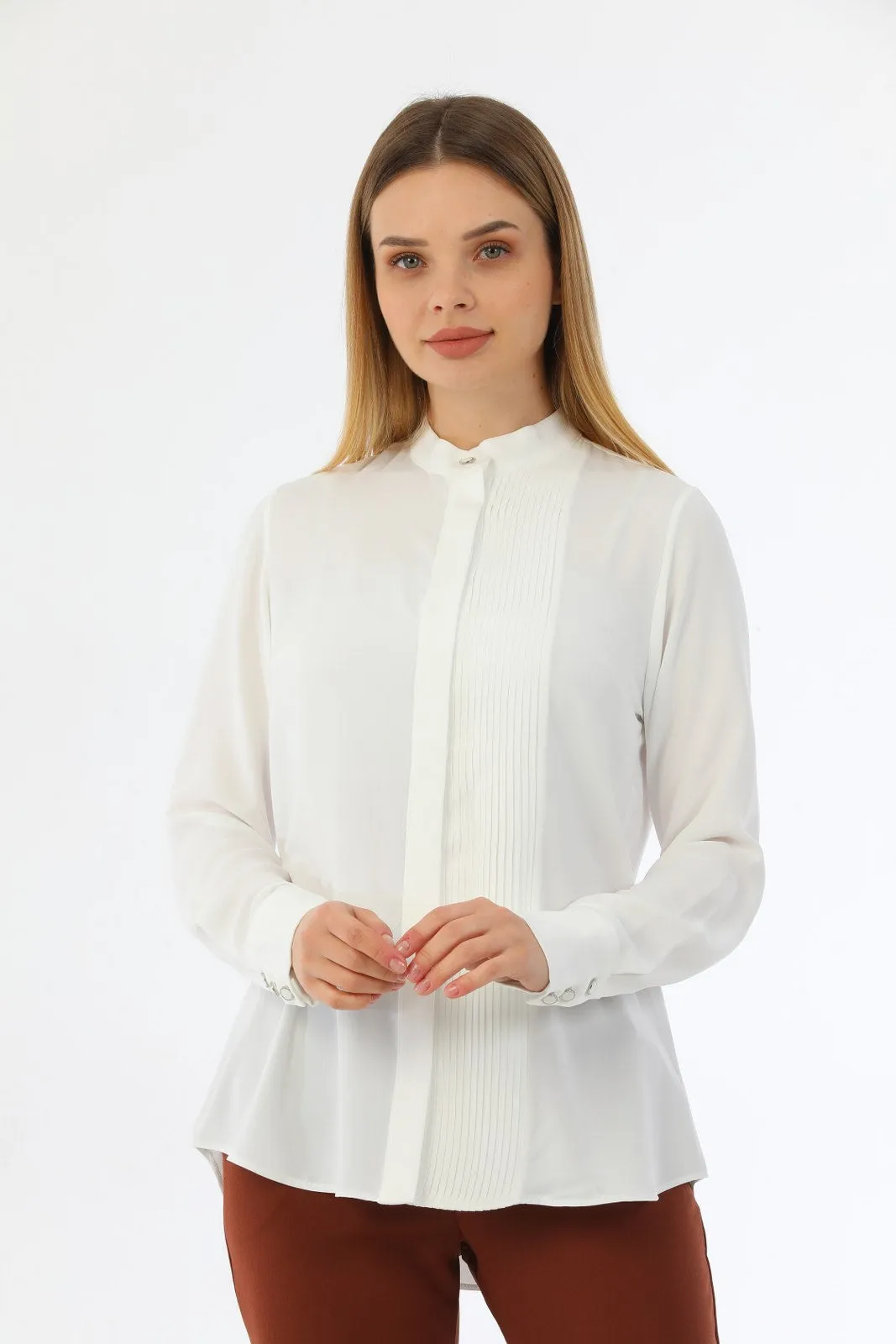 N&C Iris Blouse Ecru