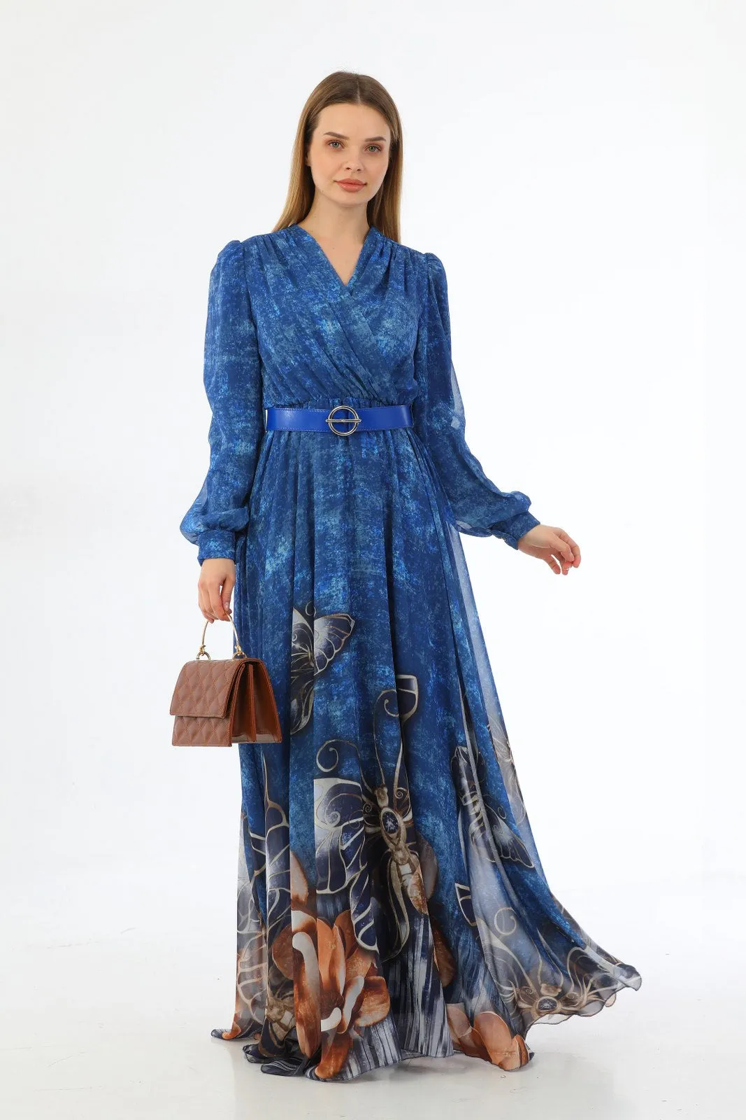 N&C Mabel Dress Blue