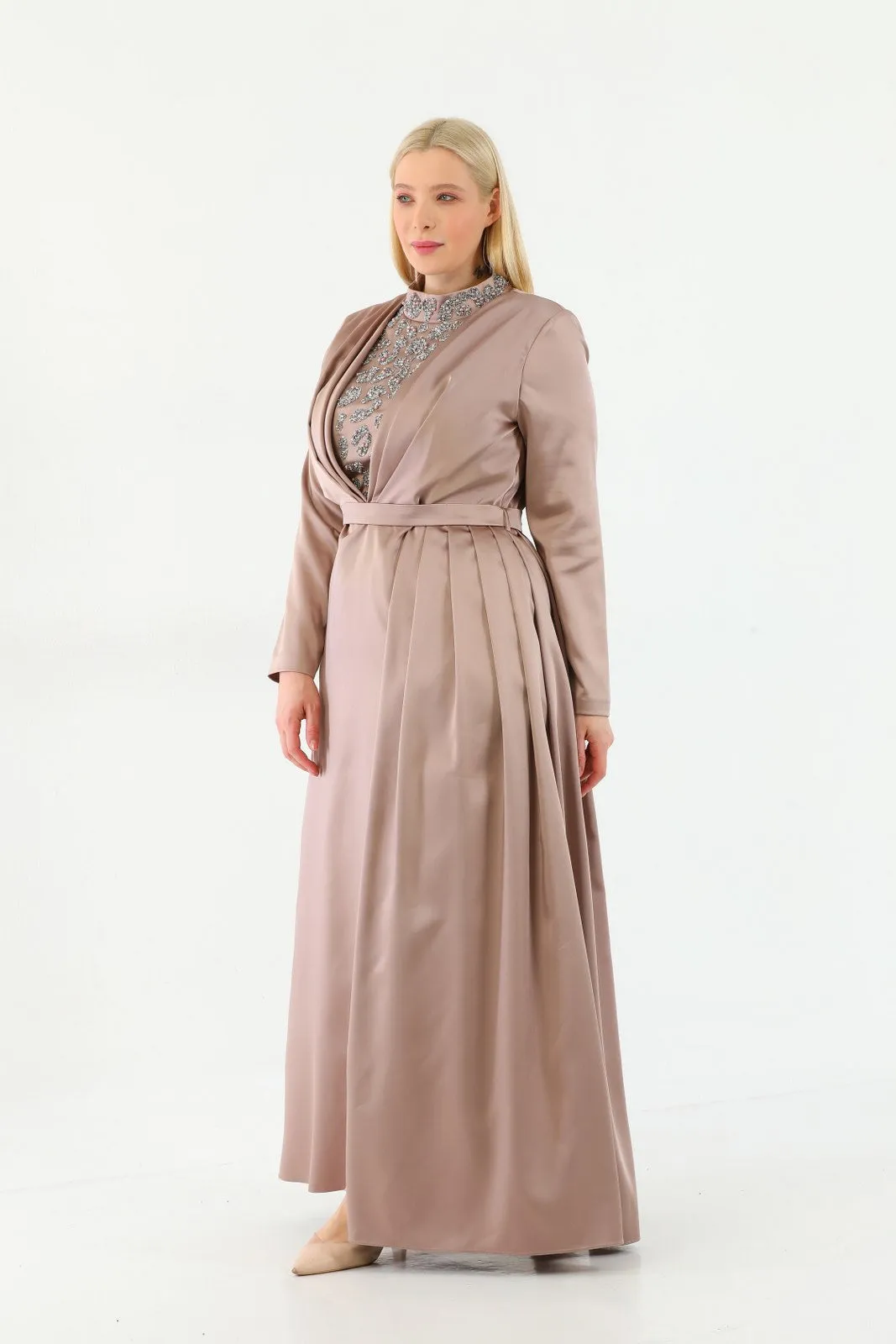 N&C Maya Dress Mink