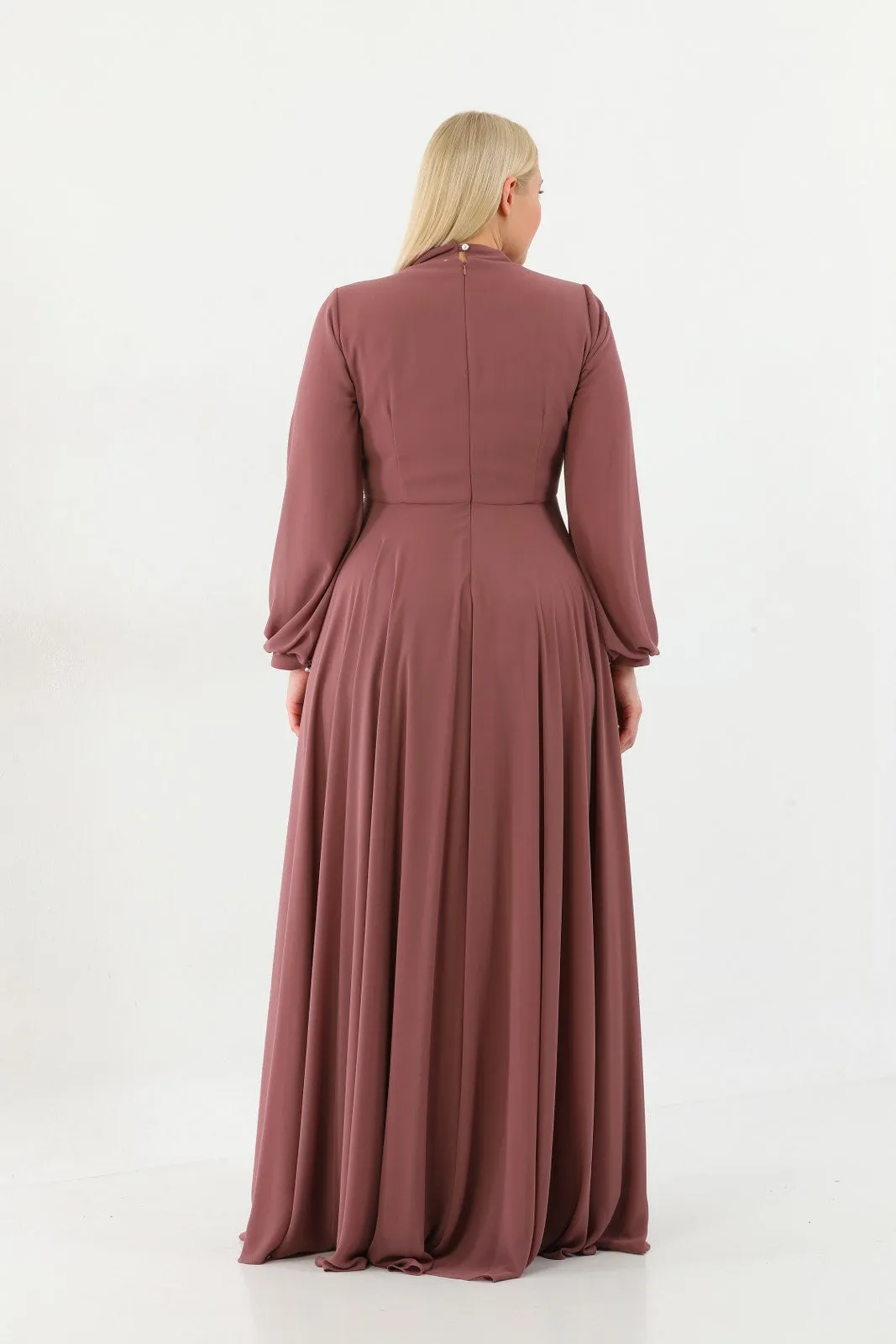 N&C Natalia Dress Mink