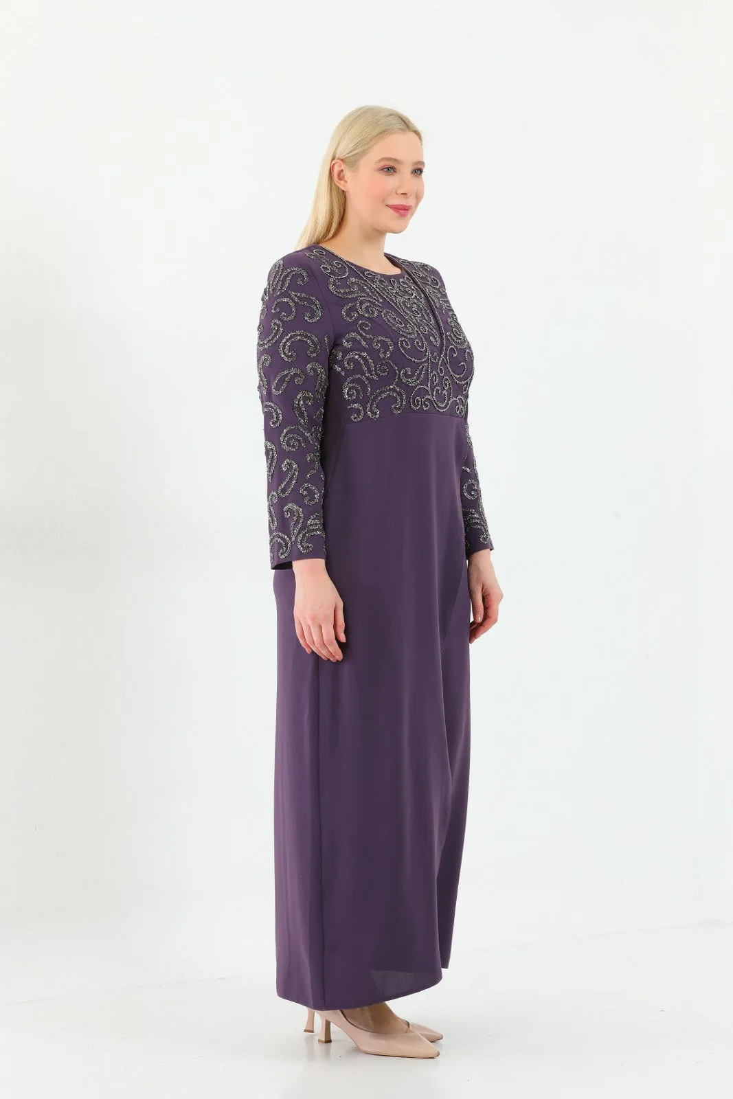 N&C Piper Dress Purple