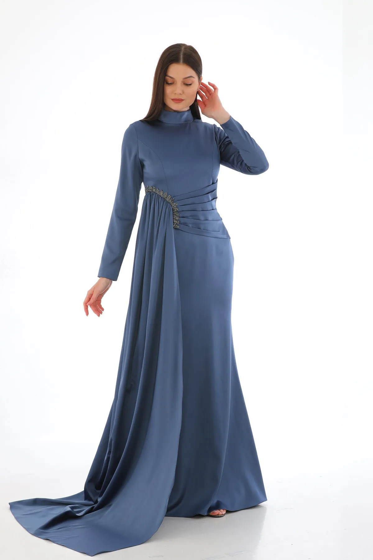 N&C Ruby Dress Navy Blue