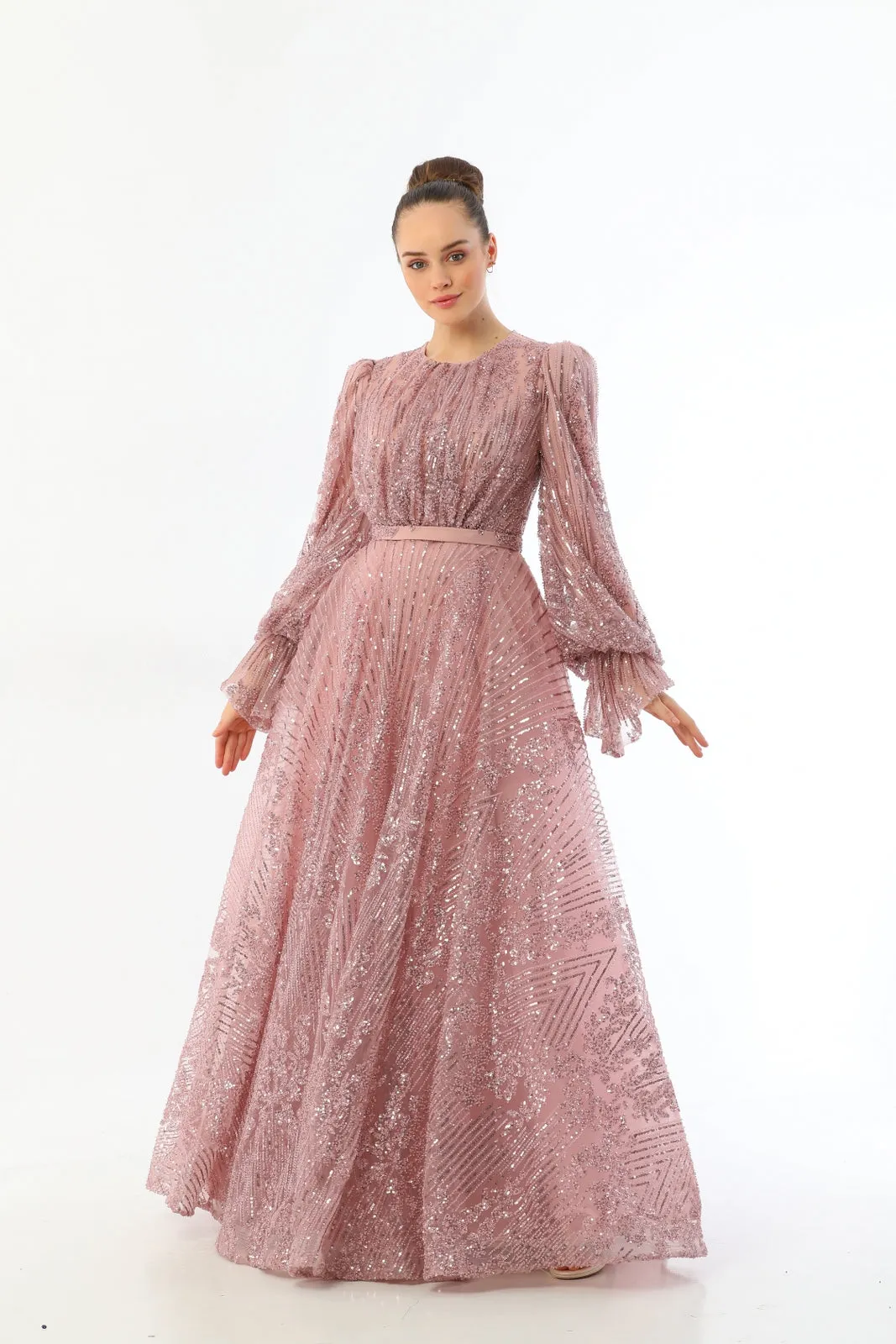 N&C Sara Gown Pink