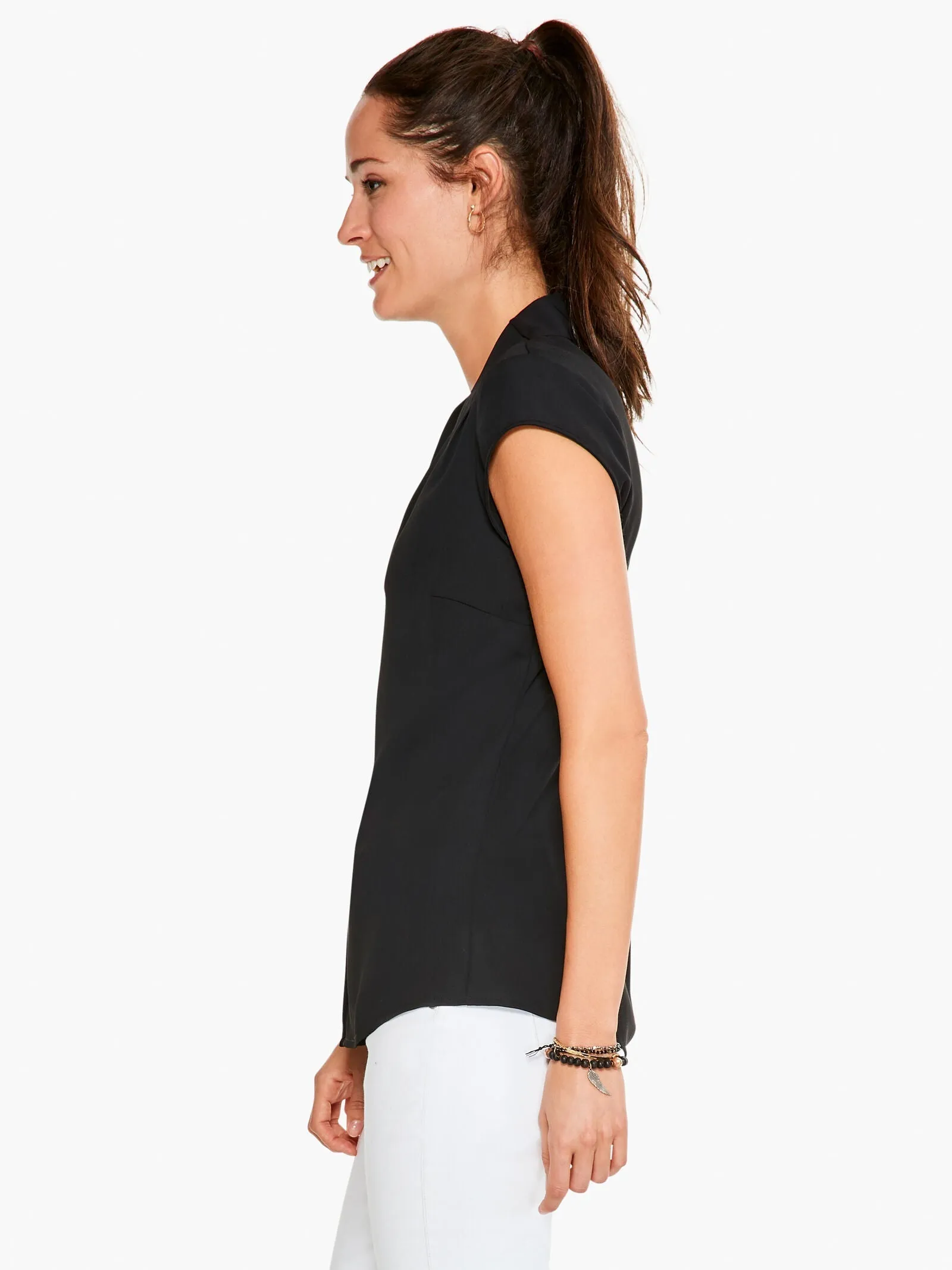 Nic   Zoe Cap Sleeve Day To Night Top