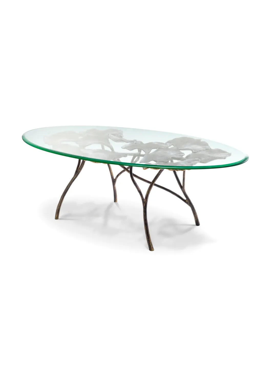 Oval Glass Coffee Table | Eichholtz Poseidon