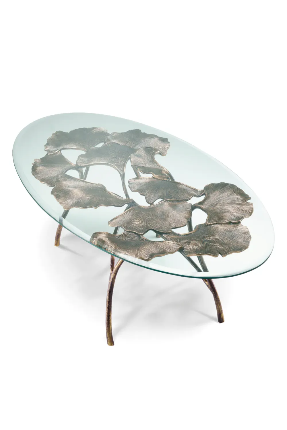 Oval Glass Coffee Table | Eichholtz Poseidon