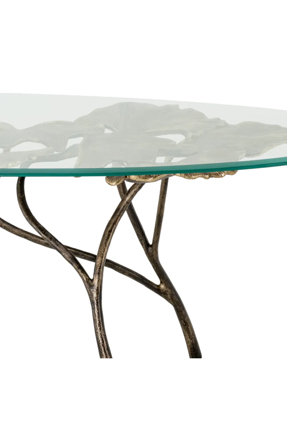 Oval Glass Coffee Table | Eichholtz Poseidon