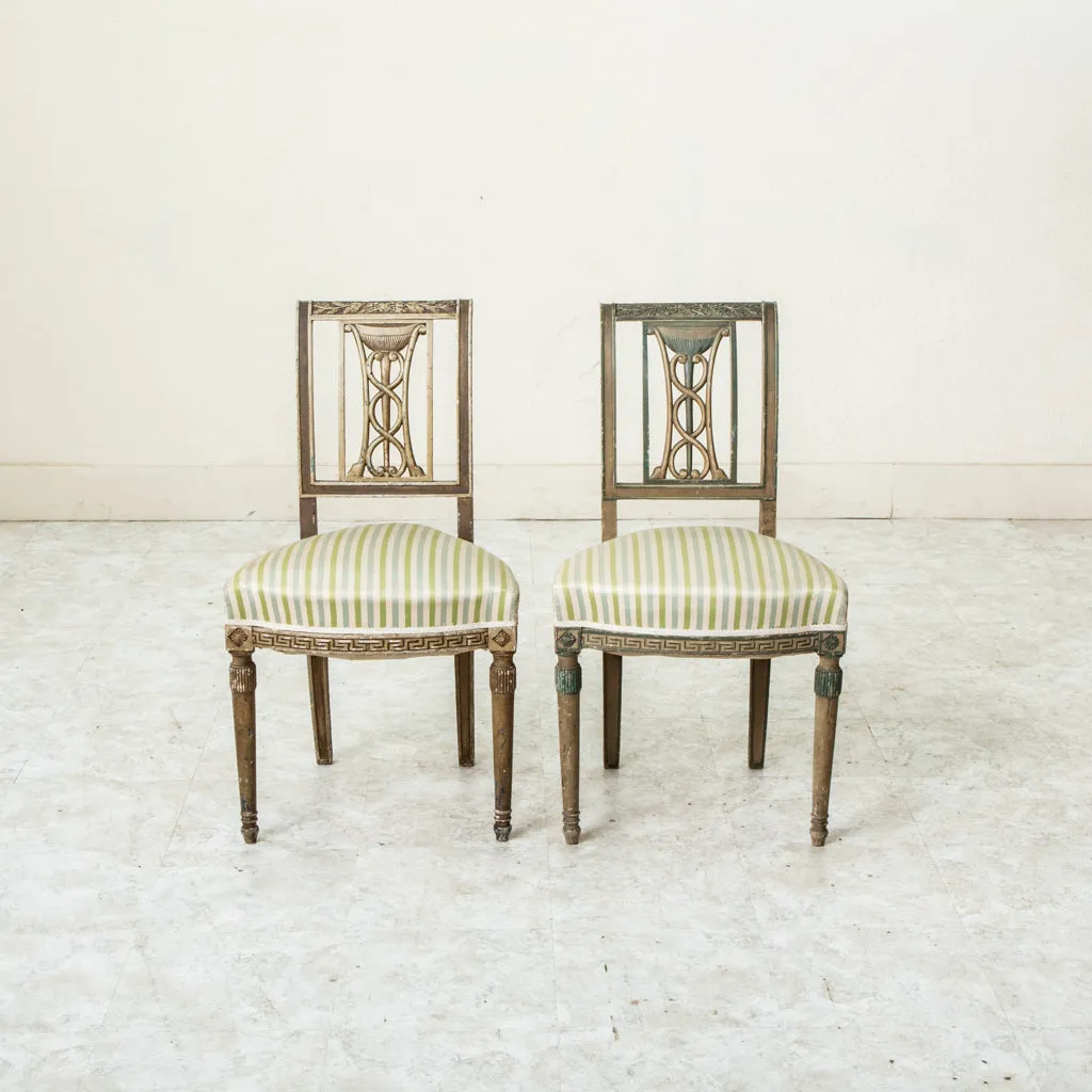 Pair of Directoire Chairs