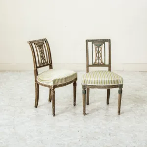 Pair of Directoire Chairs