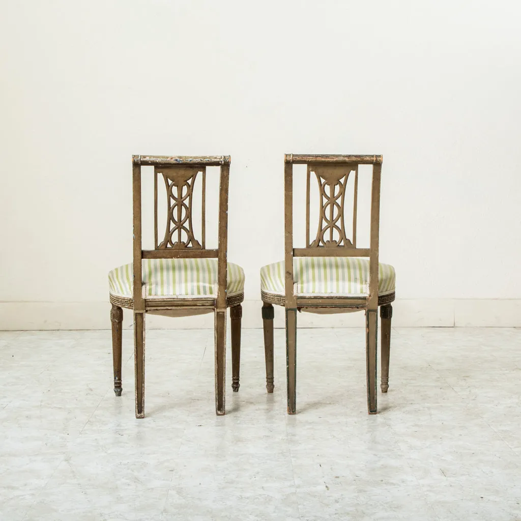 Pair of Directoire Chairs