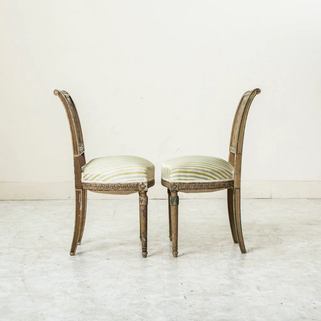 Pair of Directoire Chairs