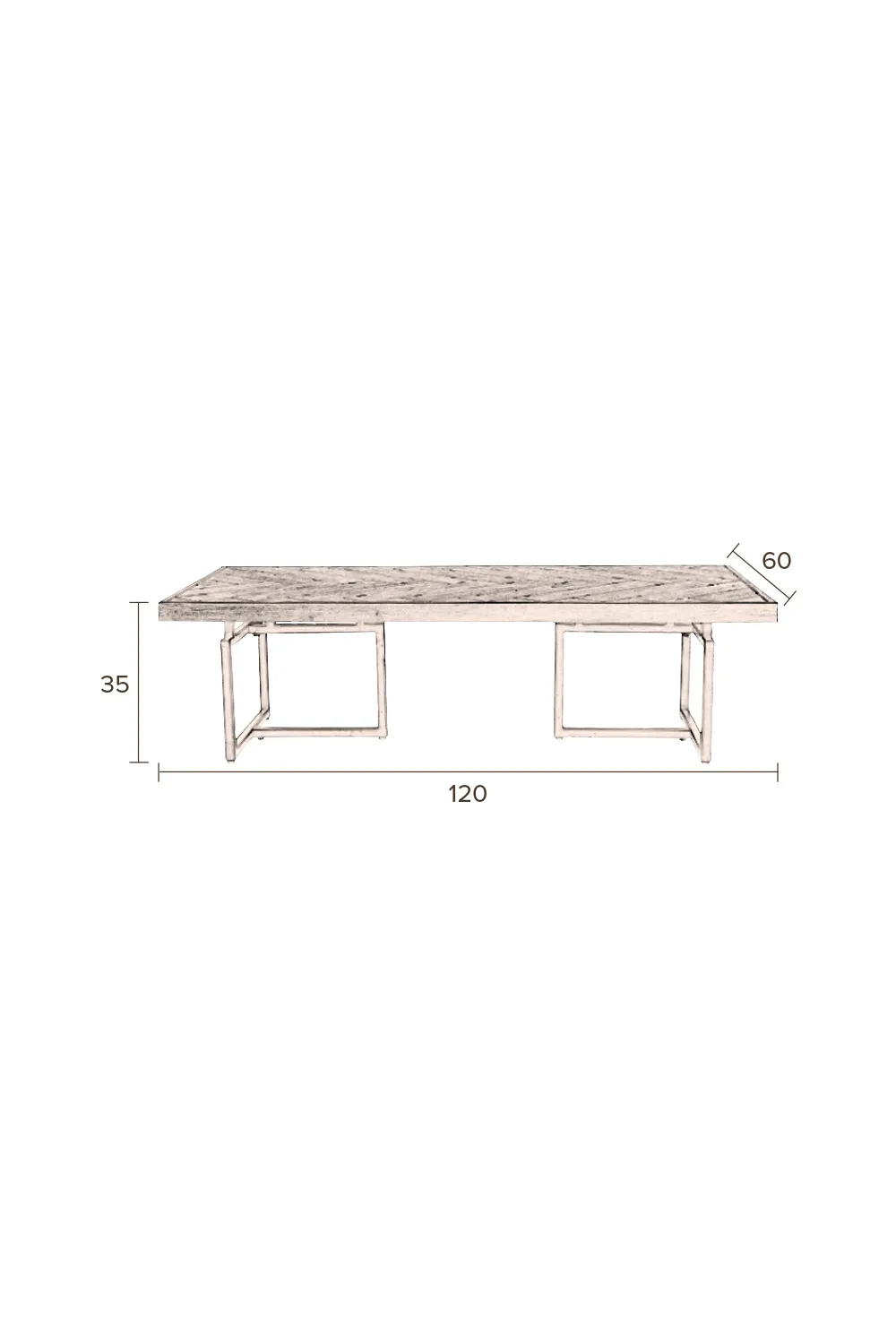 Rectangular Acacia Coffee Table | Dutchbone Class