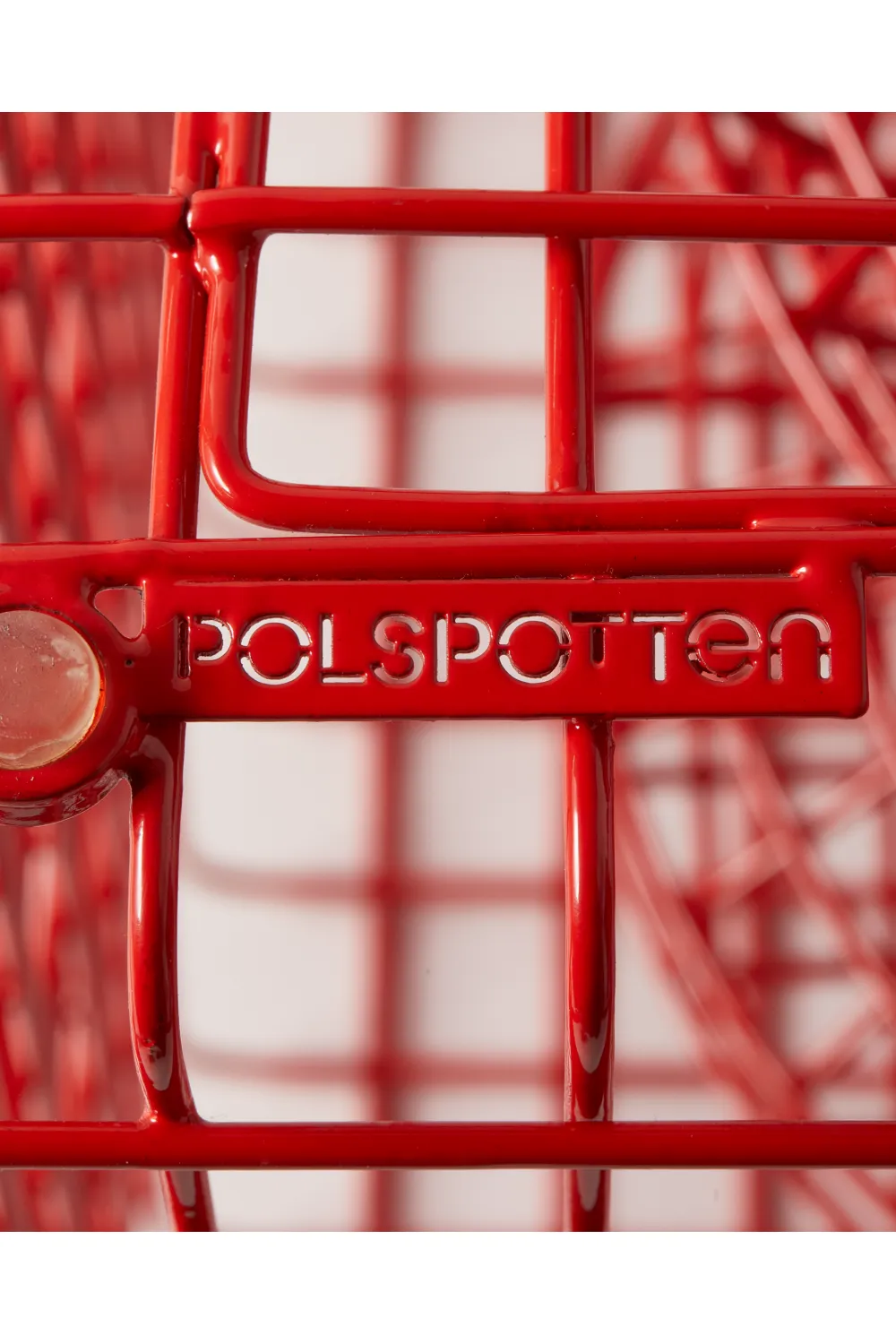 Red Wired Stool | Pols Potten Tip Tap