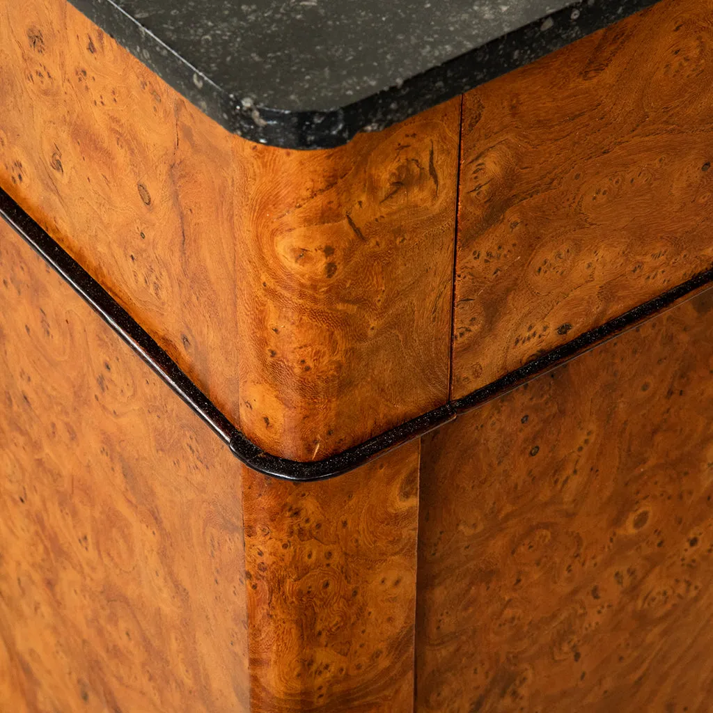 Restauration Burl Ash Cabinet