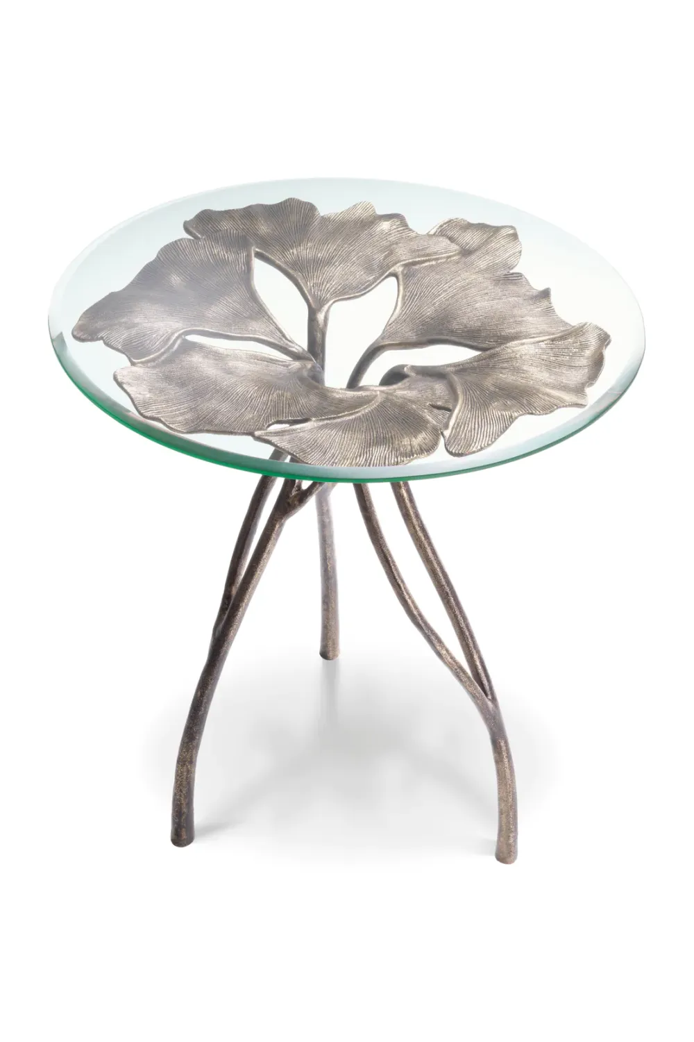 Round Glass Side Table | Eichholtz Poseidon