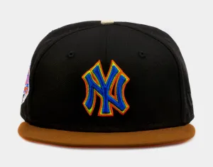 Shoe Palace Exclusive Gingerbread New York Yankees 59Fifty Mens Fitted Hat (Black/Brown)