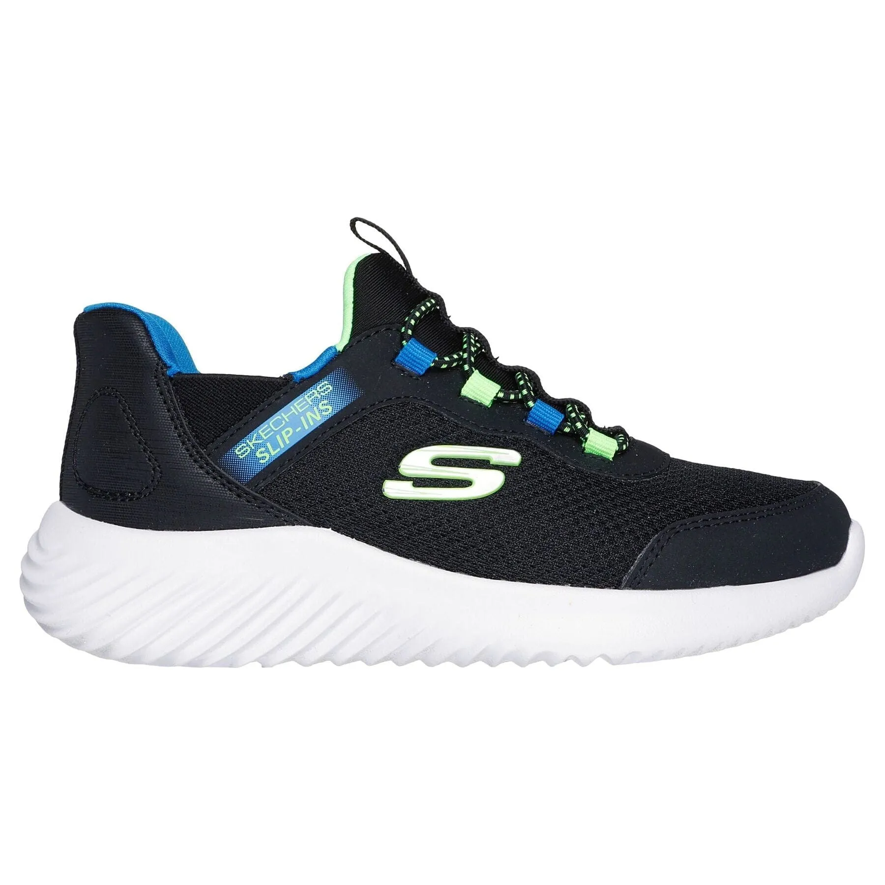 SKECHERS SLIP-INS: BOUNDER BRISK BURST KIDS'