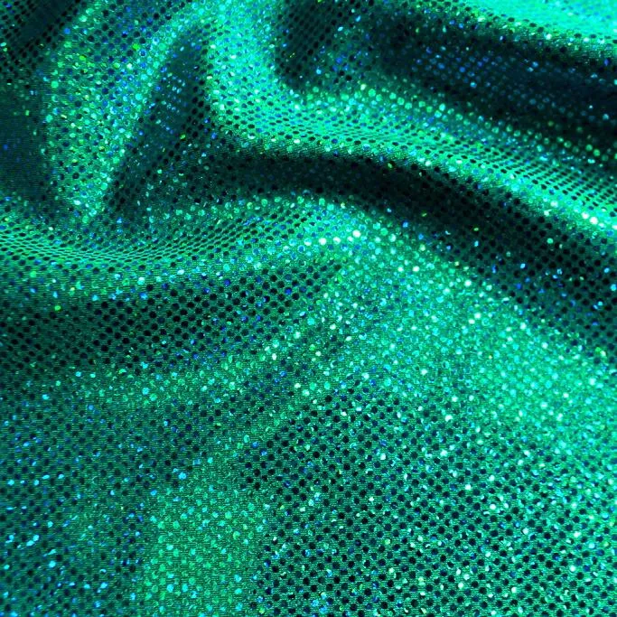 Sparkles Foiled Spandex Fabric | Blue Moon Fabrics