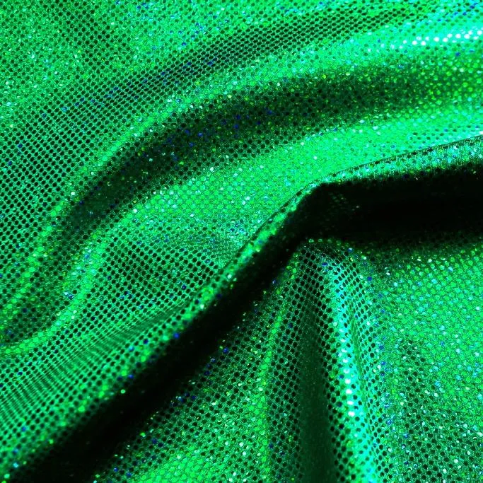 Sparkles Foiled Spandex Fabric | Blue Moon Fabrics