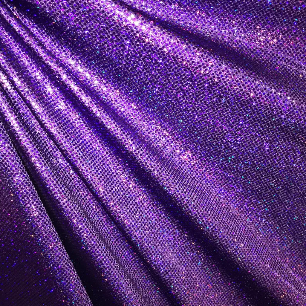 Sparkles Foiled Spandex Fabric | Blue Moon Fabrics