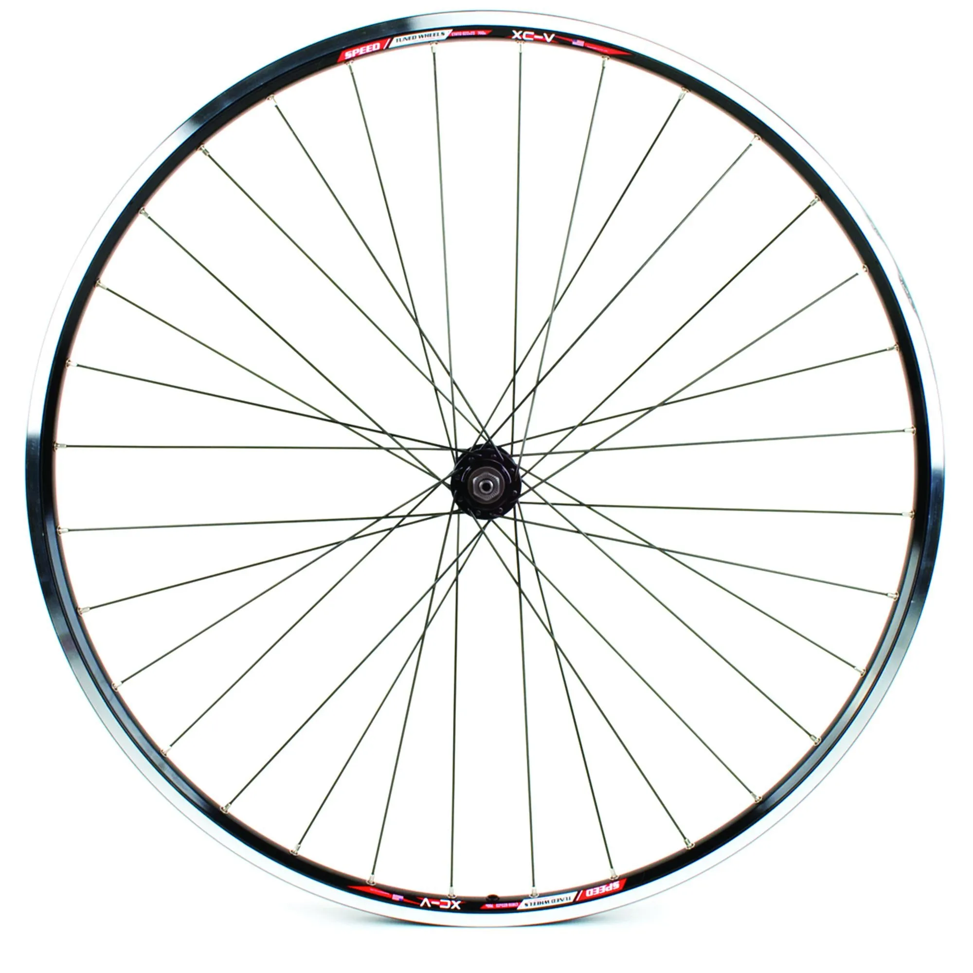 Sta-Tru KT MTB 700C Rear Wheel QR-135 Shimano-HG 32H Black