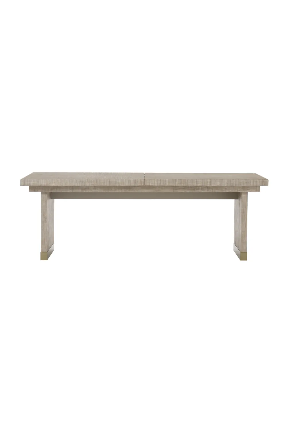 Textured Parchment Extending Dining Table L | Andrew Martin Raffles