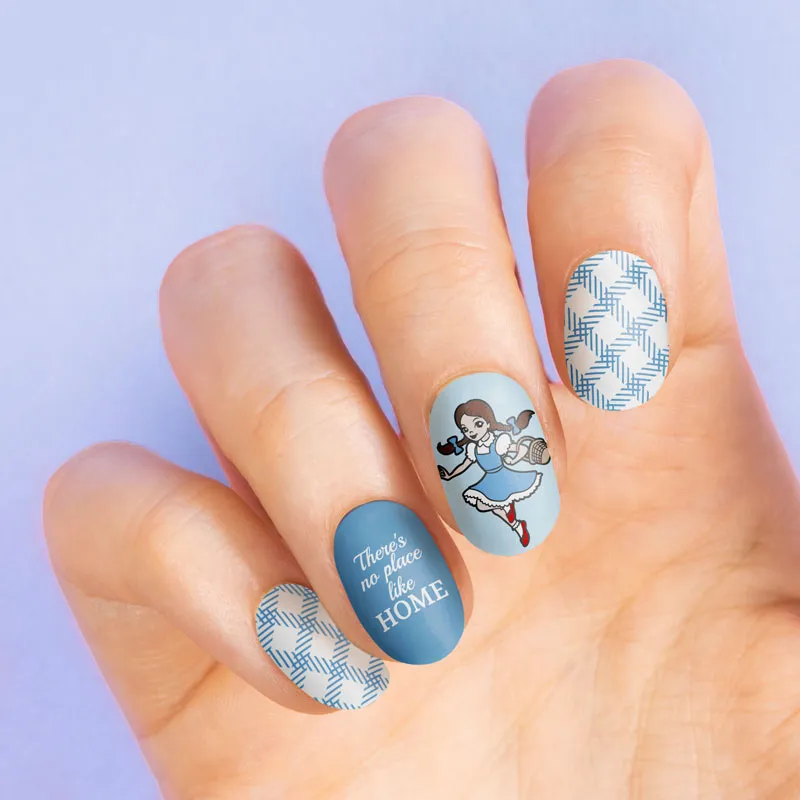 The Wizard of Oz 02 ✦ Nail Stamping Plate