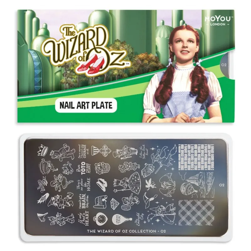 The Wizard of Oz 02 ✦ Nail Stamping Plate