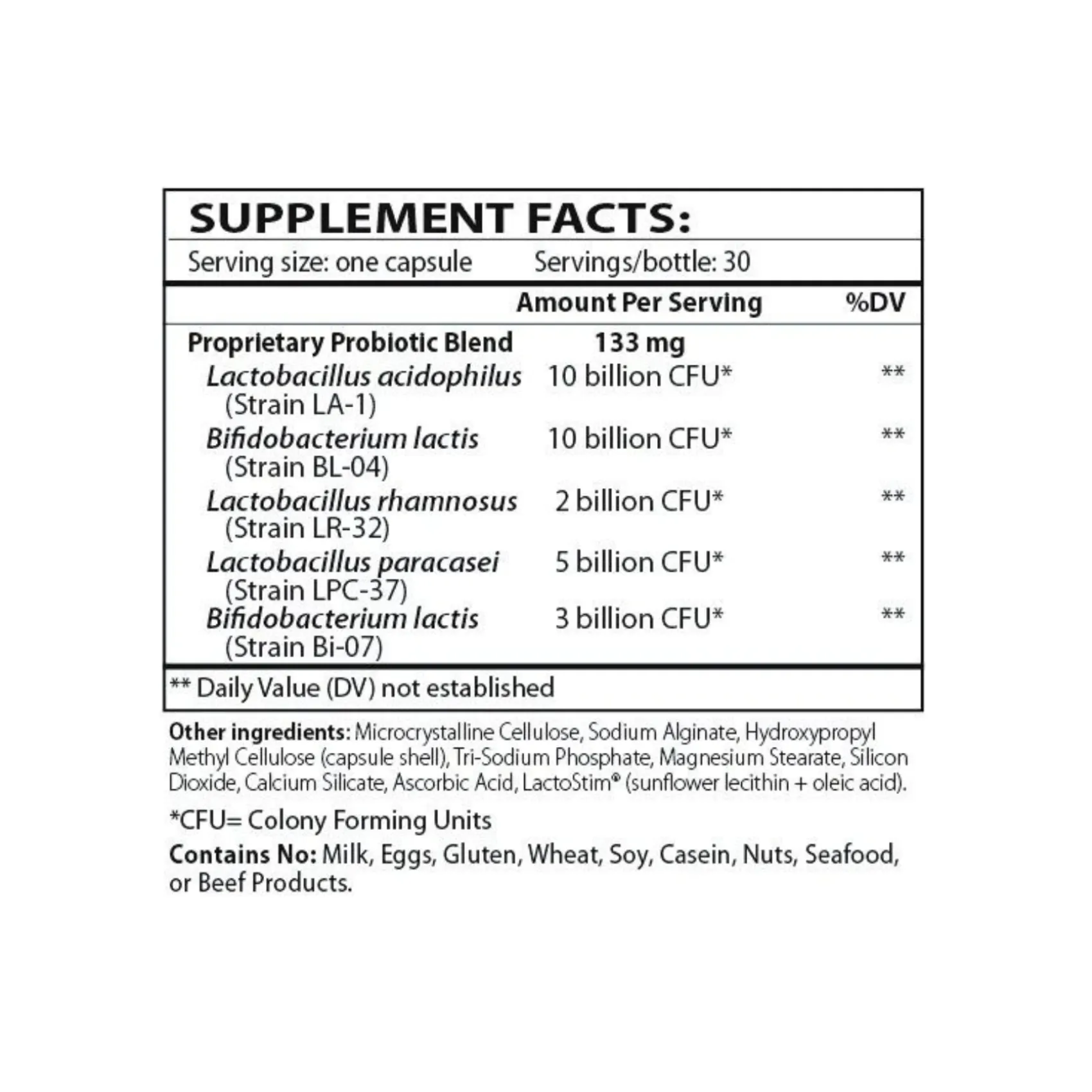 Theralac Board Spectrum Probiotic