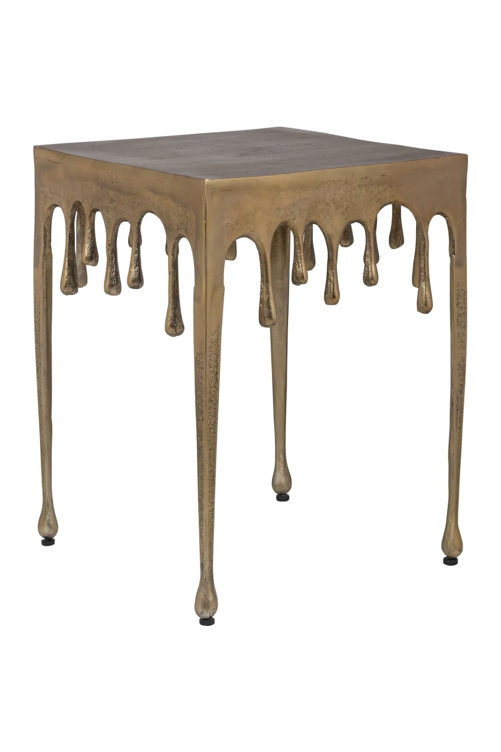 Vintage Brass End Table | OROA Drops