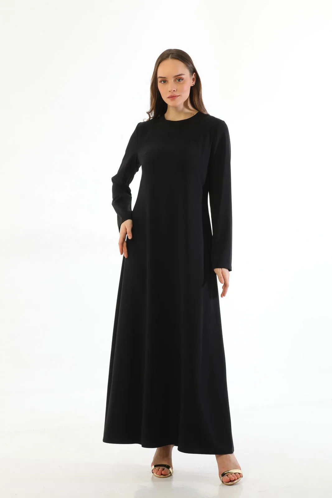 W&C Aviva Abaya Black