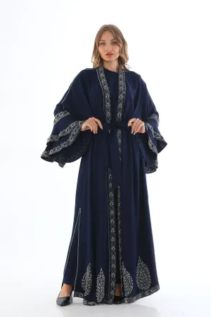 W&C Elisha Abaya Navy Blue