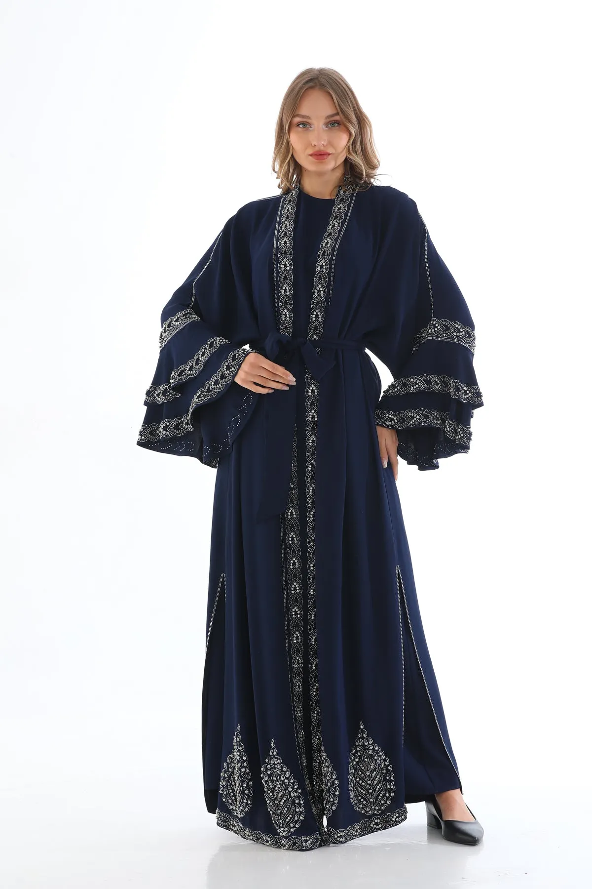 W&C Elisha Abaya Navy Blue